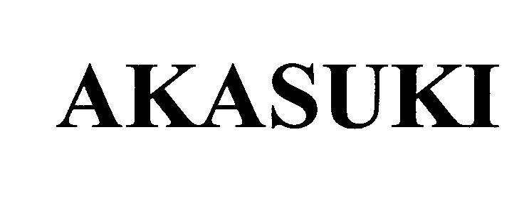 Mẫu nhãn hiệu AKASUKI