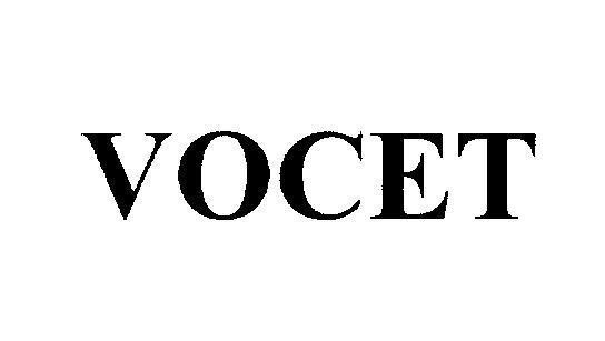 Mẫu nhãn hiệu VOCET