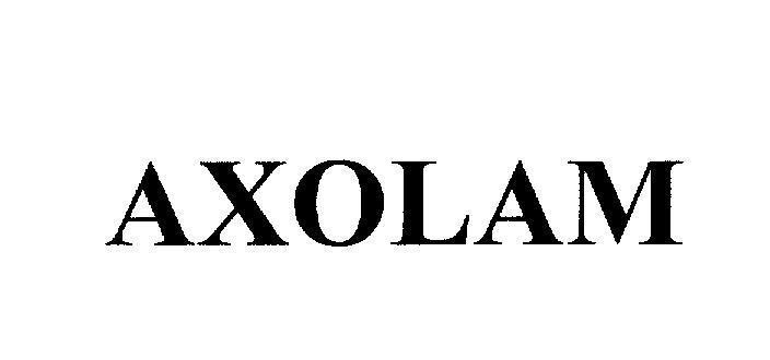 Mẫu nhãn hiệu AXOLAM