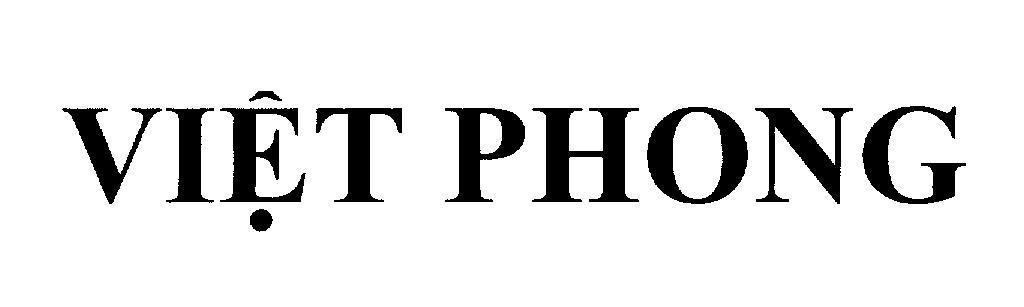 Mẫu nhãn hiệu Việt Phong