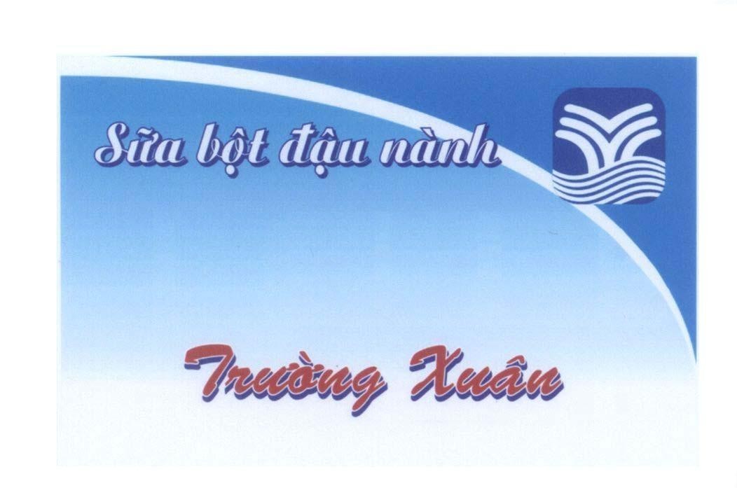 Mẫu nhãn hiệu Trường Xuân V Y Sữa bột đậu nành