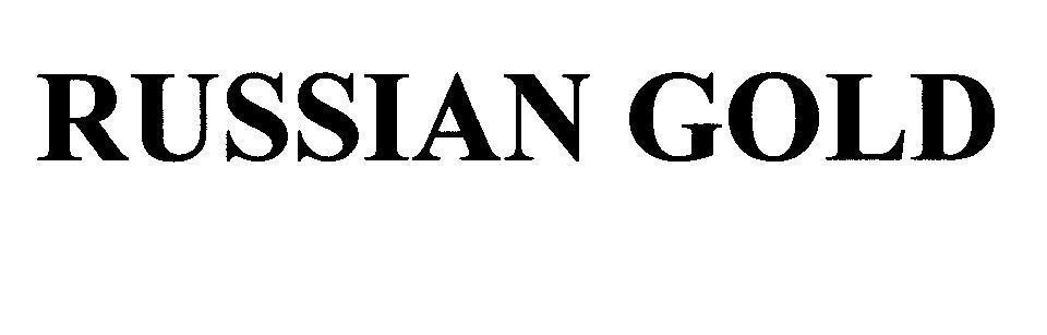 Mẫu nhãn hiệu RUSSIAN GOLD