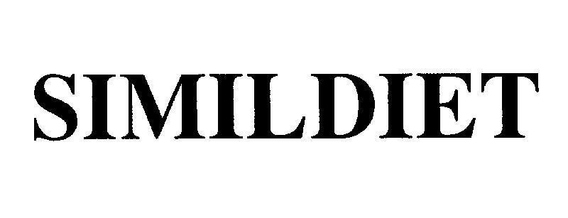 Mẫu nhãn hiệu SIMILDIET