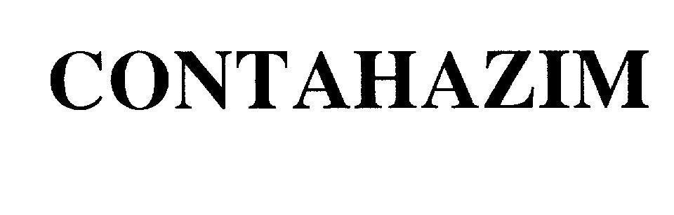 Mẫu nhãn hiệu CONTAHAZIM
