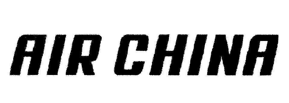Mẫu nhãn hiệu AIR CHINA