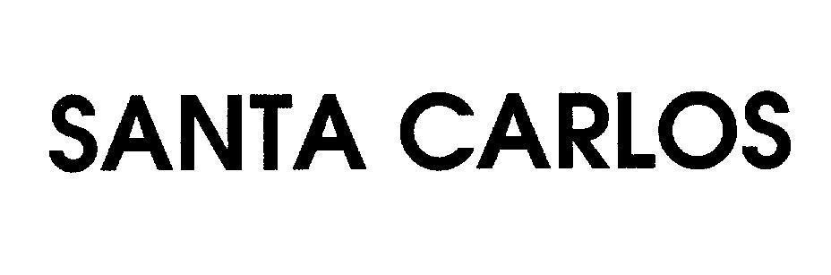 Mẫu nhãn hiệu SANTA CARLOS