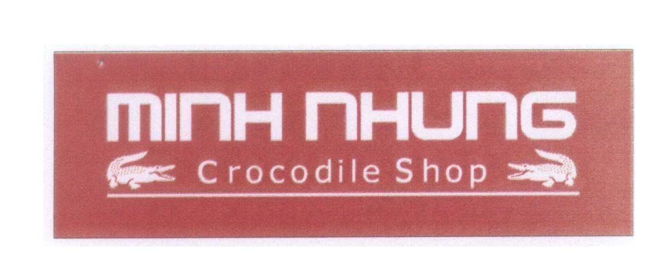 Mẫu nhãn hiệu MINH NHUNG Crocodile Shop