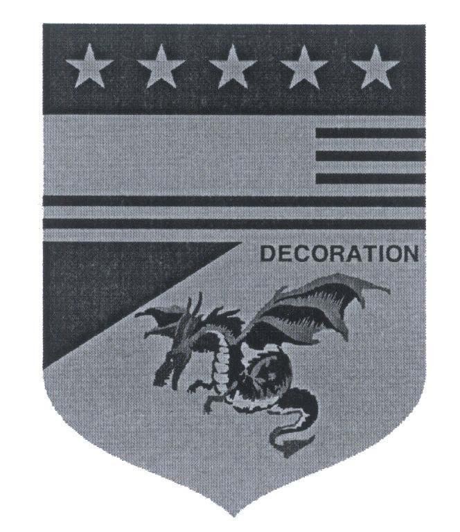 Mẫu nhãn hiệu DECORATION