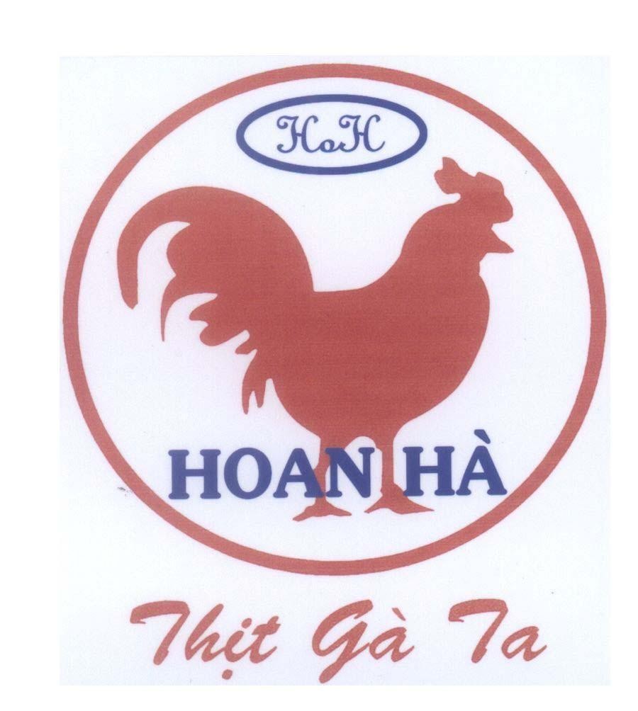 Mẫu nhãn hiệu Hoan Hà Thịt Gà Ta HoH HH