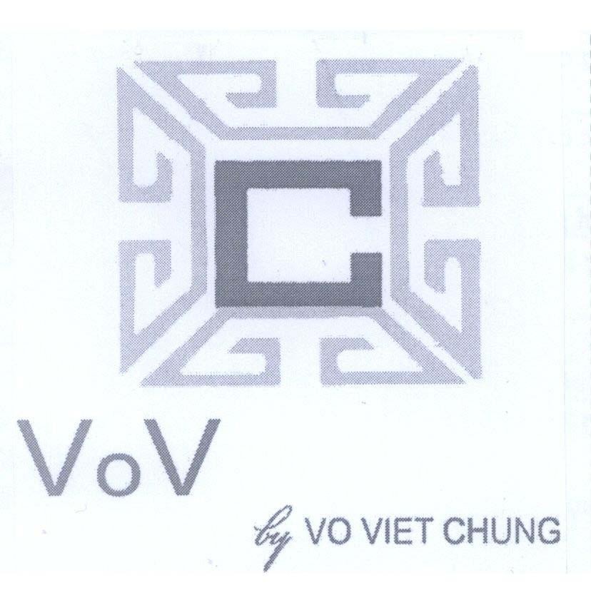 Mẫu nhãn hiệu VO VIET CHUNG by C VoV V C