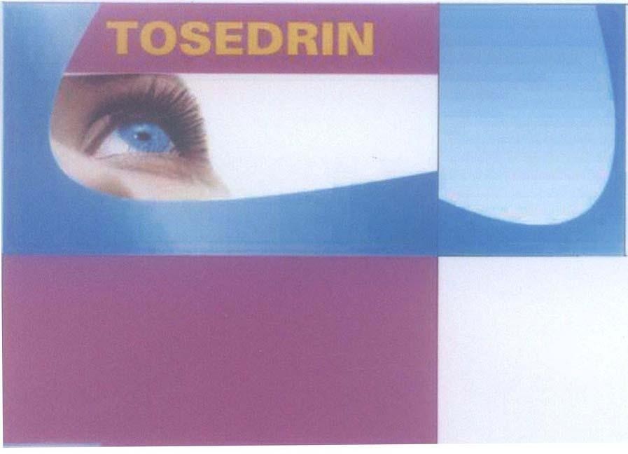 Mẫu nhãn hiệu TOSEDRIN