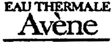 Mẫu nhãn hiệu EAU THERMALE Avène