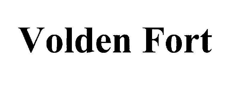 Mẫu nhãn hiệu Volden Fort