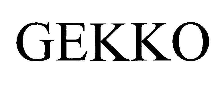 Mẫu nhãn hiệu GEKKO
