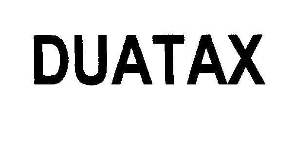 Mẫu nhãn hiệu DUATAX
