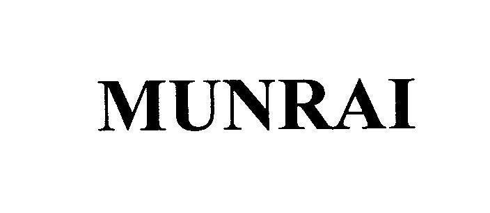 Mẫu nhãn hiệu MUNRAI