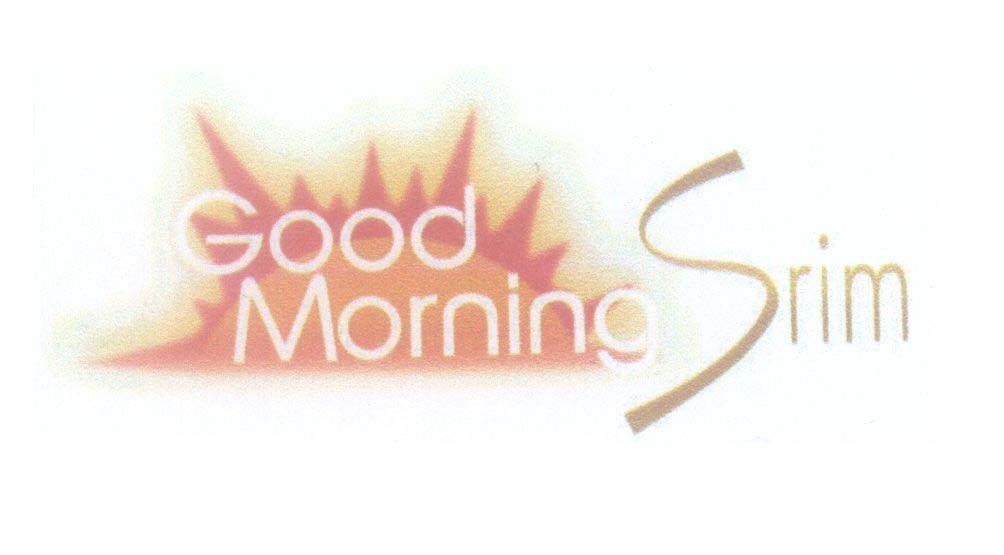 Mẫu nhãn hiệu Good Morning Srim S rim