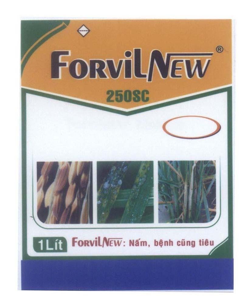 Mẫu nhãn hiệu Forvilnew 250SC Nấm, bệnh cũng tiêu