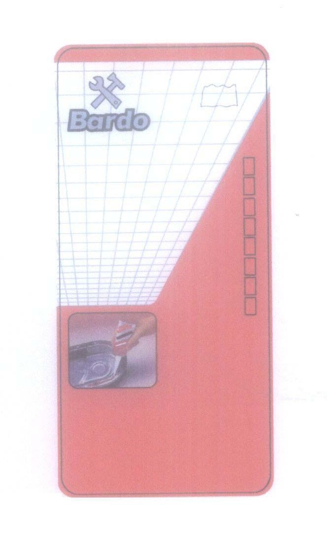Mẫu nhãn hiệu Bardo x