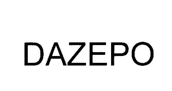 Mẫu nhãn hiệu DAZEPO