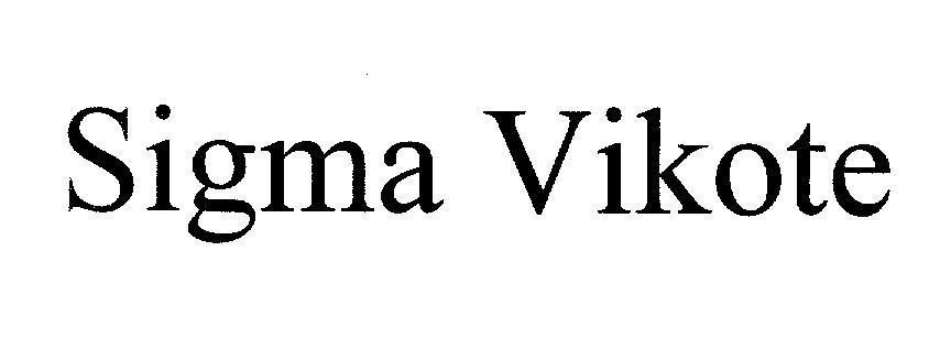 Mẫu nhãn hiệu Sigma Vikote