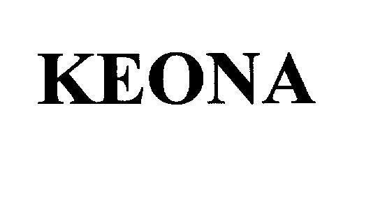 Mẫu nhãn hiệu KEONA