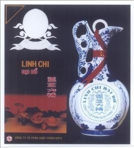 Mẫu nhãn hiệu Công ty cổ phần dược phẩm OPC OP C LINH CHI Đại Bổ [ling zhi da pu: linh chi đại bổ]
