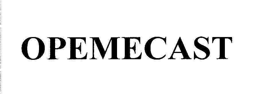 Mẫu nhãn hiệu OPEMECAST