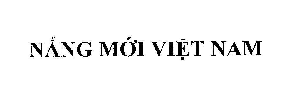 Mẫu nhãn hiệu Nắng Mới Việt Nam