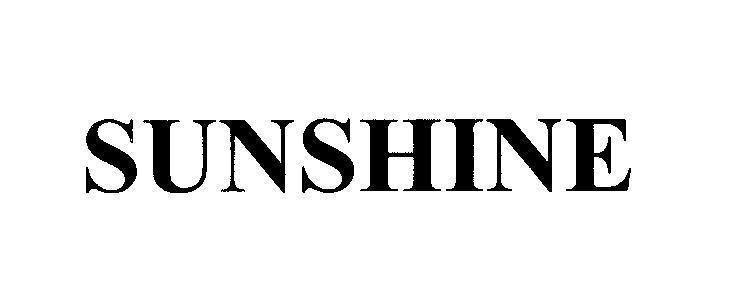 Mẫu nhãn hiệu SUNSHINE