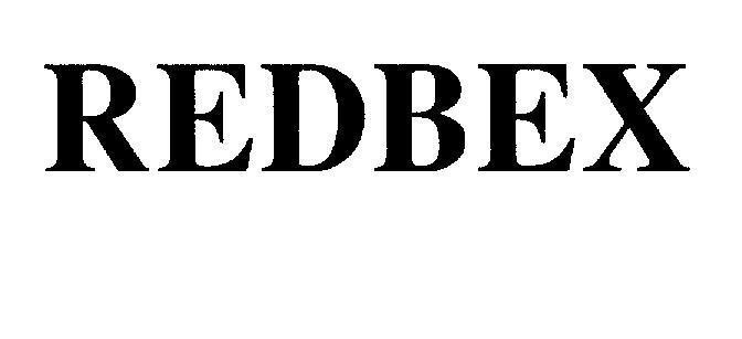 Mẫu nhãn hiệu REDBEX