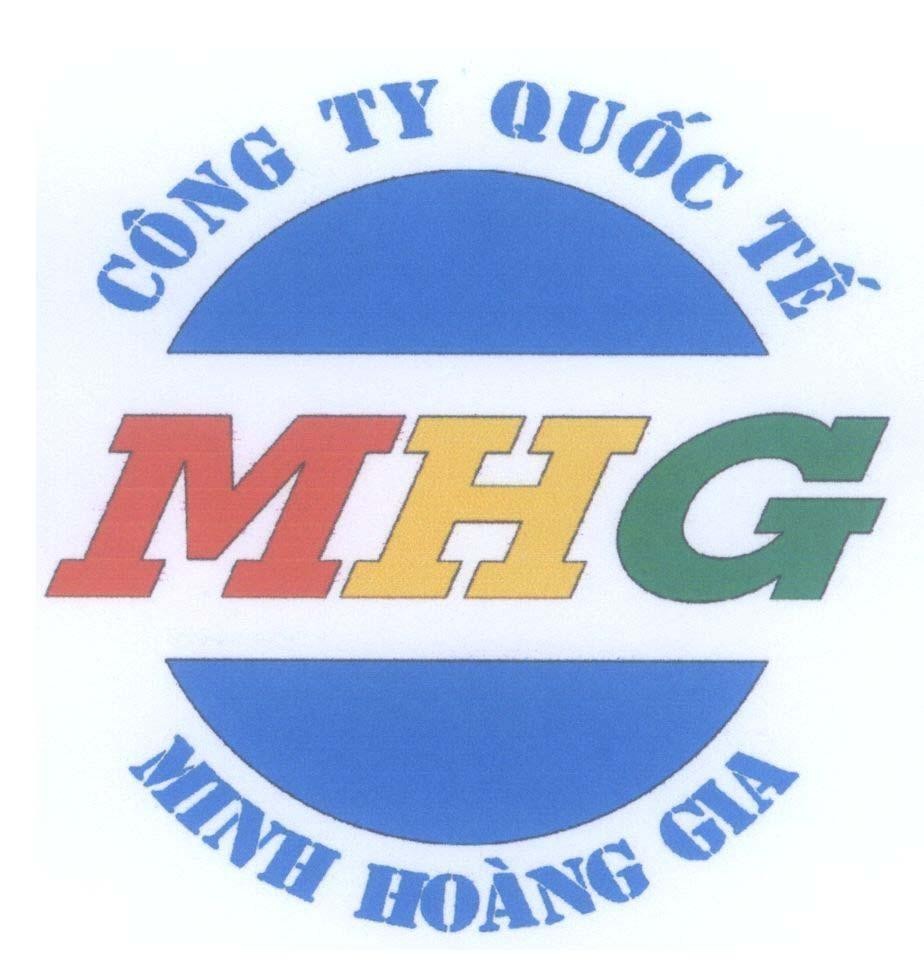 Mẫu nhãn hiệu MHG Công Ty Quốc Tế Minh Hoàng Gia