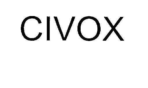 Mẫu nhãn hiệu CIVOX