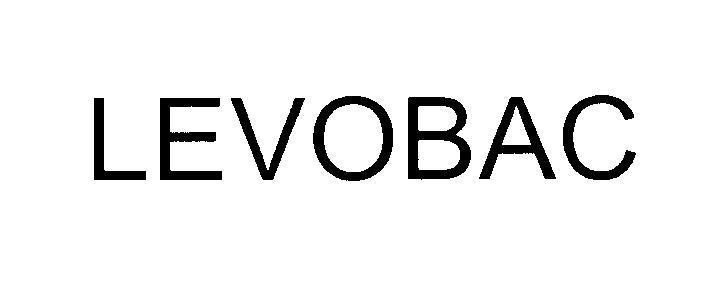 Mẫu nhãn hiệu LEVOBAC