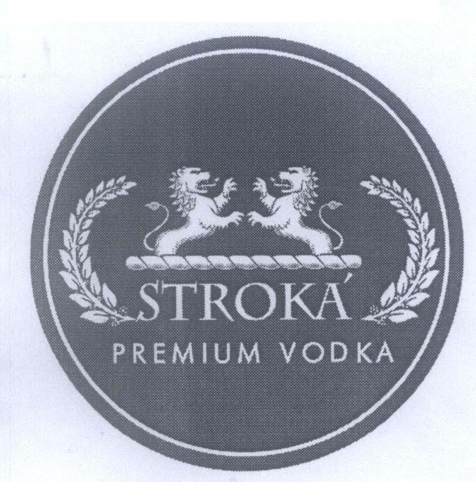 Mẫu nhãn hiệu STROKA PREMIUM VODKA