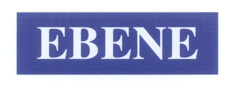 Mẫu nhãn hiệu EBENE