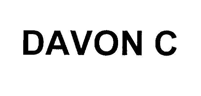 Mẫu nhãn hiệu DAVON C