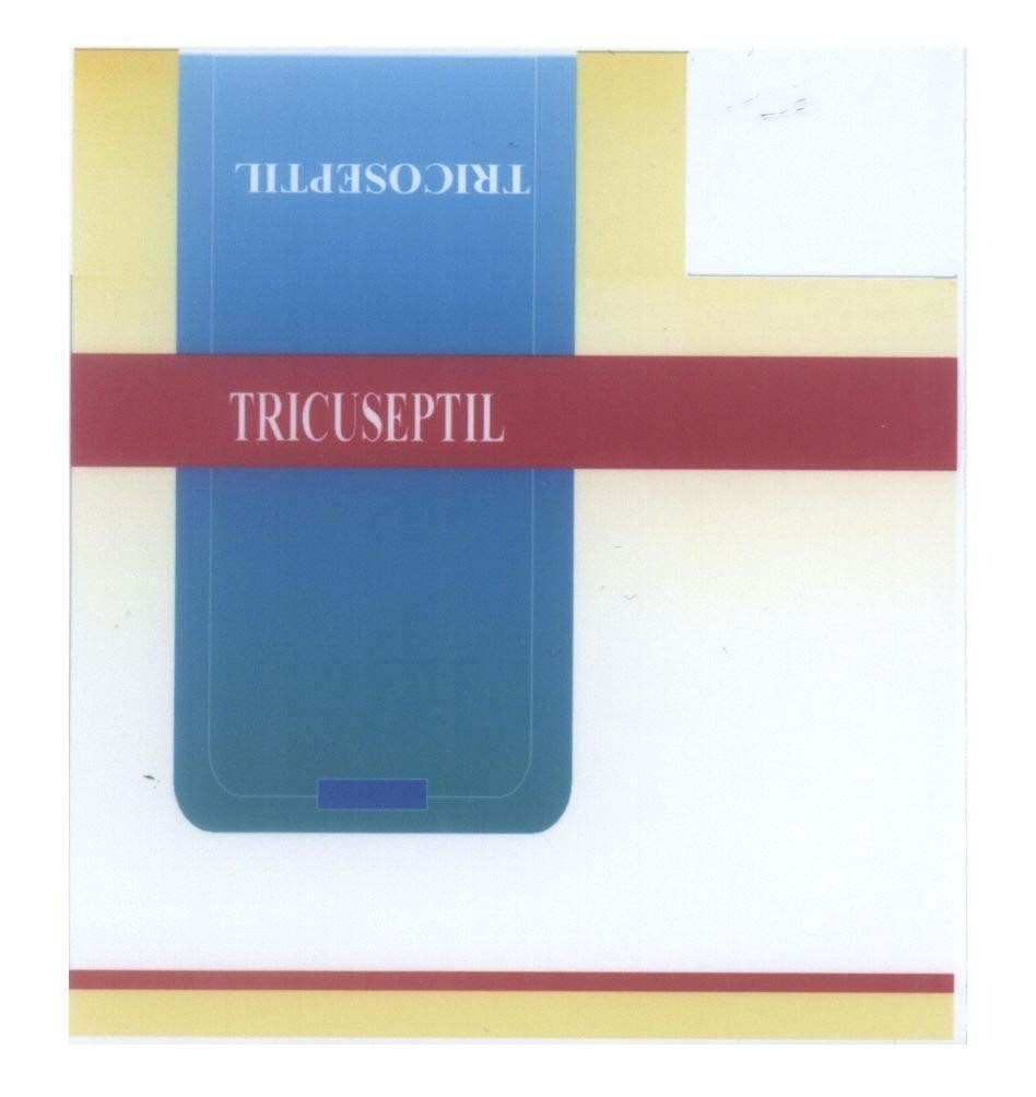 Mẫu nhãn hiệu TRICUSEPTIL TRICOSEPTIL