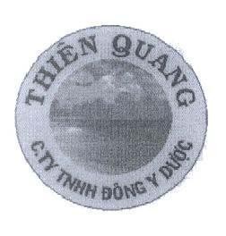 Mẫu nhãn hiệu THIÊN QUANG Hiệu Mặt Trời C.TY TNHH Đông Y Dược