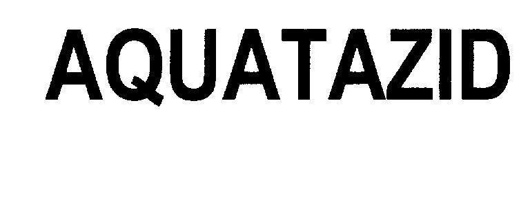 Mẫu nhãn hiệu AQUATAZID