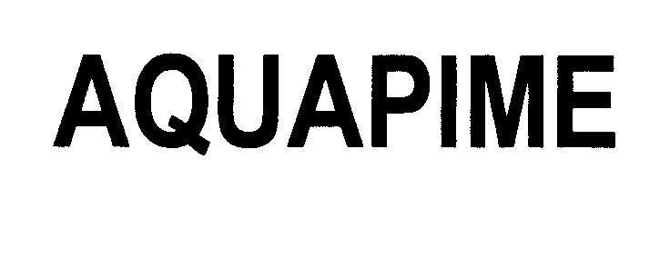 Mẫu nhãn hiệu AQUAPIME