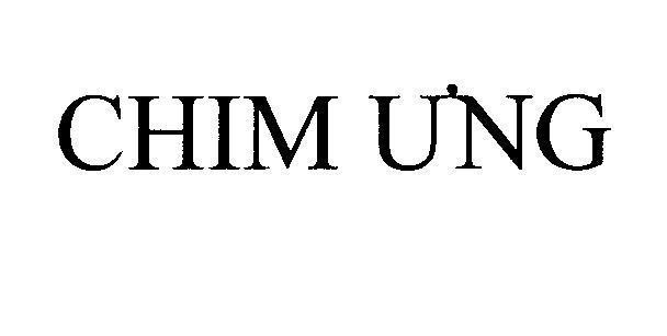 Mẫu nhãn hiệu CHIM ƯNG