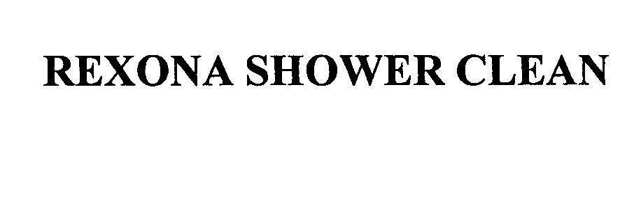 Mẫu nhãn hiệu REXONA SHOWER CLEAN