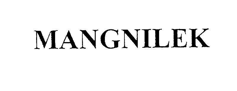 Mẫu nhãn hiệu MANGNILEK
