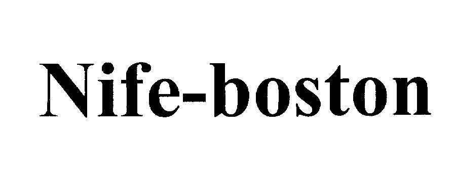 Mẫu nhãn hiệu Nife - boston