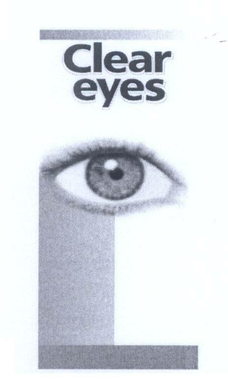 Mẫu nhãn hiệu Clear eyes