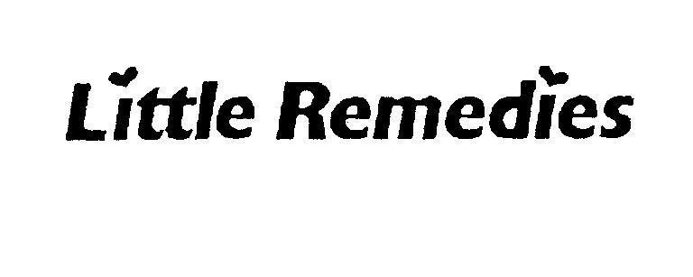 Mẫu nhãn hiệu Little Remedies