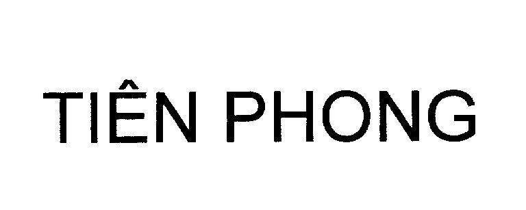 Mẫu nhãn hiệu Tiên Phong