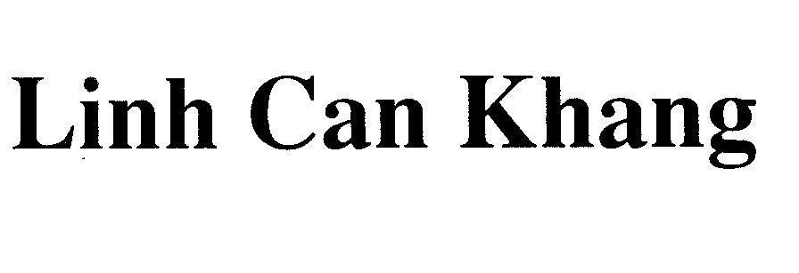 Mẫu nhãn hiệu Linh Can Khang