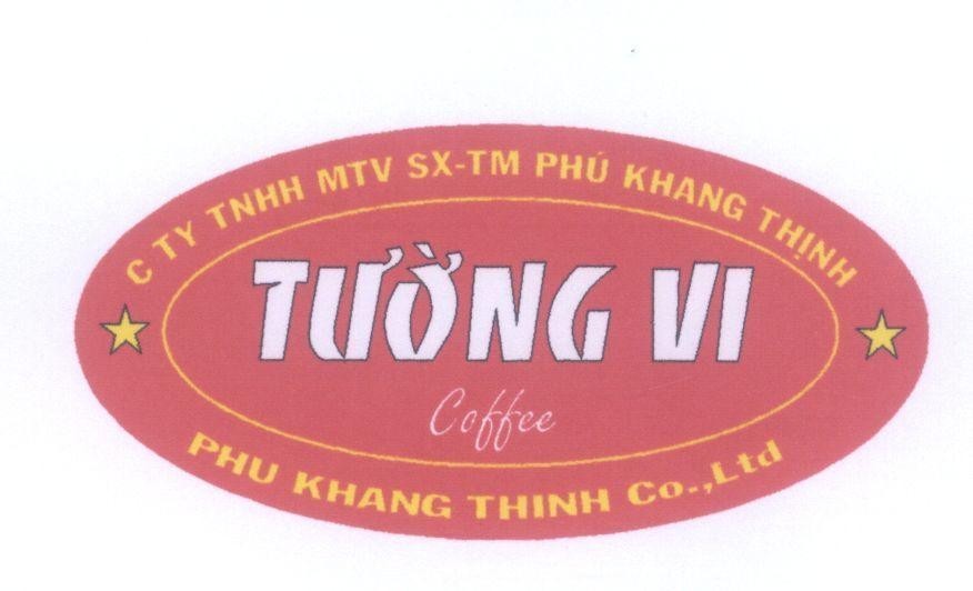 Mẫu nhãn hiệu Tường Vi Coffee PHU KHANG THINH Co., Ltd C TY TNHH MTV SX-TM Phú Khang Thịnh